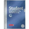BRUNNEN Premium Student College Block A4 liniat cu linii de margine, pachet de 5 1067127
