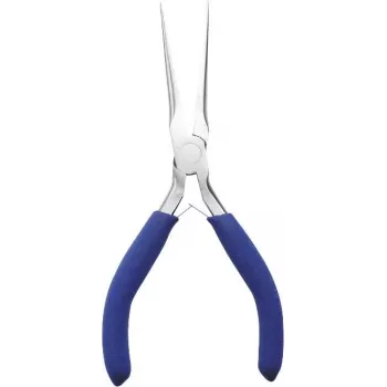 Brüder Mannesmann M10807 Needle Nose Pliers Straight 145 mm for Electronics & Fine Mechanics