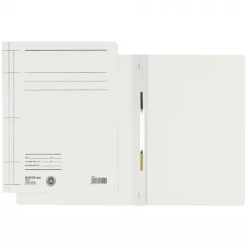 Mapă de arhivare A4 LEITZ Rapid din carton manila, albă, 250 g/m², capacitate 250 file, pachet de 25 (3000-00-01)