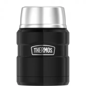 THERMOS SK Food Jar recipient termic pentru mâncare negru/argintiu 470 ml 4001233047