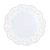 PAPSTAR șervețele rotunde pentru tort, 30 cm, albe, 100 buc (12263)