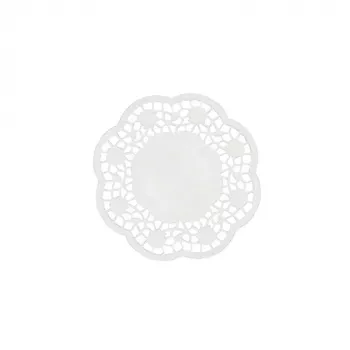 PAPSTAR 1000 suporturi de pahare din hârtie albe Ø 10 cm (12291)