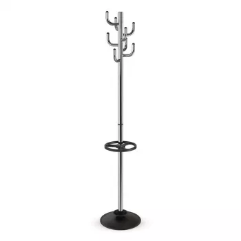 Cuier de hol MAUL MAULpolaris din crom cu 8 cârlige, 177 cm 9402596