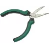 Clește cu vârfuri lungi îndoit electronic BRÜDER MANNESMANN GREEN LINE 125 mm, oțel pentru scule, verde/argintiu/negru M 1070-5