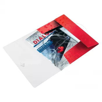 Leitz WOW A4 Display Book Polypropylene Red Portrait 40 Pockets 80 Sheets 45990026
