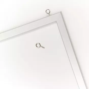 ZELLER Planning Board 60 x 40 cm Magnetic Dry-Wipe Whiteboard with Aluminium Frame 11515