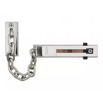 Lanț de ușă ABUS SK66 N SB, nichelat, nivel de securitate 3