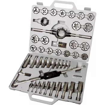 Brüder Mannesmann Set de taroduri și filiere metrice M6-M24, 45 piese | 53245