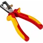 Clește de dezizolat VDE BRÜDER MANNESMANN 160 mm, izolat 1000V, crom-vanadiu, roșu/galben 10608