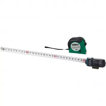 Ruletă Brüder Mannesmann M80503 5 m cu lamă din oțel 19 mm, carcasă ABS cauciucată, metrică, clasa II
