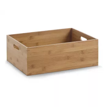 Cutie de depozitare Zeller natur 40 x 30 x 14 cm bambus 13341