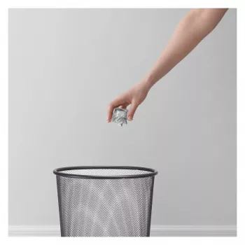 Zeller Meshline Waste Bin 17.5 l Anthracite (17741)