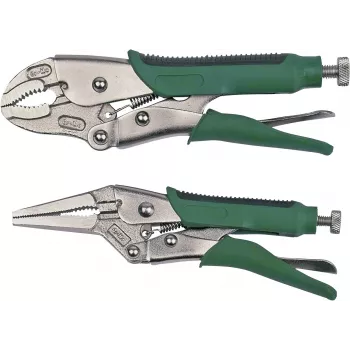 Brüder Mannesmann M10522 Gripzangen-Set (M10522) 3-Piece Locking Pliers Set
