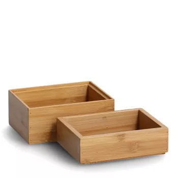 Cutie de depozitare Zeller Natural 14,5 x 10,0 x 11,0 cm, 13318