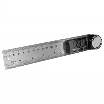 Raportor digital Brüder Mannesmann M81220 200 x 200 mm 360°