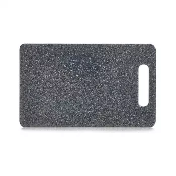 Zeller Cutting Board Granite Look Anthracite 230 x 150 mm 26055