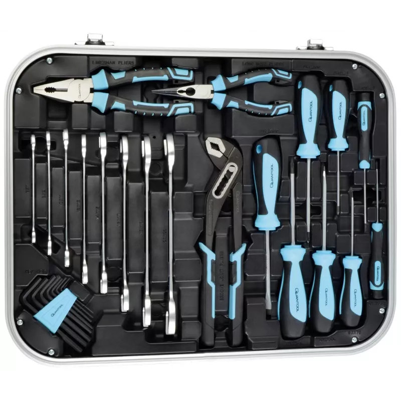Set de scule BRÜDER MANNESMANN QUANTOOL Q25100, 110 piese