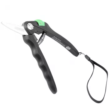 Foarfecă de grădină multifuncțională BRÜDER MANNESMANN, 205 mm, capacitate de tăiere 6 mm, bypass, oțel inoxidabil, 1 bucată (M63102)