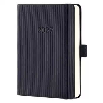 Agendă de buzunar SIGEL Conceptum 2027 neagră C2711