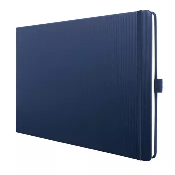 Caiet SIGEL Conceptum A4 format landscape cu puncte albastru închis copertă rigidă 132 pagini CO206