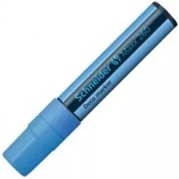 Set de 5 markere cu cretă lichidă Schneider Maxx 260 albastre 126010