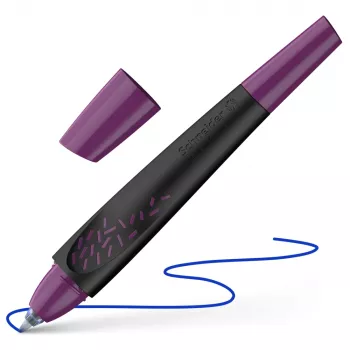 Schneider Breeze Rollerball Pen Black-Berry Blue Ink 0.6 mm 188808