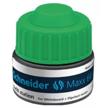 Cerneală de reîncărcare Schneider Maxx 665, verde 166504
