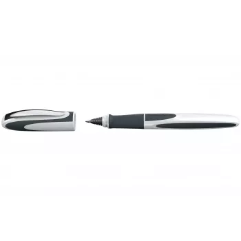 Schneider 187849 Cartridge Fountain Pen Black/White Medium Nib