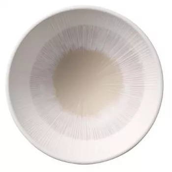Bol de servire rotund APS BLUSH, 190 mm, melamină bej, stivabil, rezistent la mașina de spălat vase, termorezistent (1 buc.) 85509