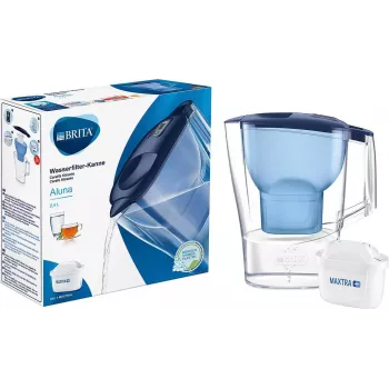 Cană filtrantă de apă BRITA Aluna, 2,4 L, albastru