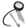 Einhell 4133110 Analog Tire Pressure Gauge with Manometer, 0-10 bar / 0-145 psi, Bleed Valve