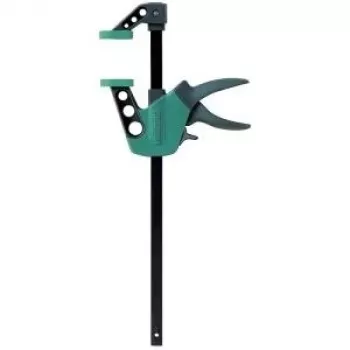 Clemă cu o mână Wolfcraft EHZ Easy 75-500 3023000, deschidere 500 mm, adâncime de strângere 75 mm