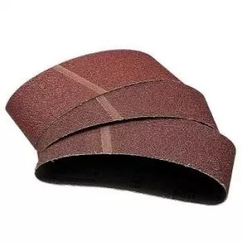 Wolfcraft 1919000 Sanding Belt P24 533 mm x 75 mm, 3-Pack