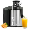 Storcător centrifugal Clatronic AE 3666 - negru/oțel inoxidabil, 400 W, recipient pentru pulpă 1,5 L, 2 viteze 263804