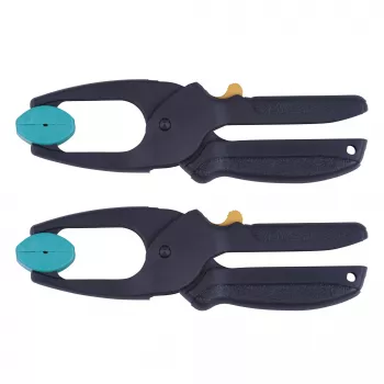 wolfcraft MINI Ratchet Clamping Levers, 2 pcs, 30 mm clamping width (3453000)