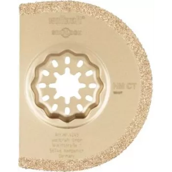Wolfcraft 4245000 Segment Saw Blade 75 mm Bi-metal for Multi-Tools, 1 Piece