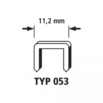 Wolfcraft tacocraft Hand Tacker Type 53 Staples 4-10 mm (7090000)