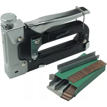 Wolfcraft tacocraft 7 Hand Tacker for Type 53 Staples, 4-14 mm 7089000