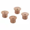 Wolfcraft Dowel Markers 10 mm, 4-Piece Set, Zinc-Plated Steel 2913000