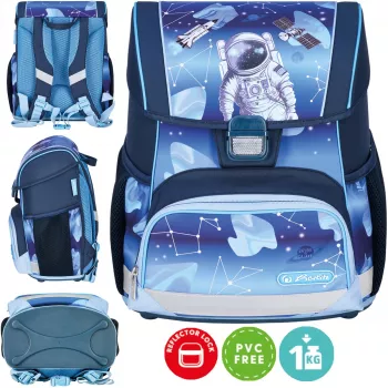 Rucsac școlar Herlitz Loop 6-9 ani, Cosmonaut Cosmo Explorer