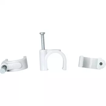 Clemă de cablu cu cui Heinrich Kopp, Ø fascicul 10-14 mm, gri, 50 buc., 347804088