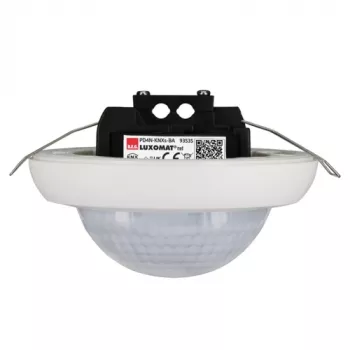 Detector de prezență KNX B.E.G. Brück PD4N-KNXs-BA-DE, montaj în tavan, 360°, alb, 93535