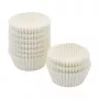 Forme de brioșe și cupcakes FACKELMANN 21615, hârtie de copt rezistentă la grăsime, albă, diametru 5,0 cm, 250 bucăți
