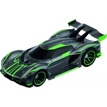 Mașinuțe Carrera GO!!! - Tuning Hypercar antracit verde neon (20064287)