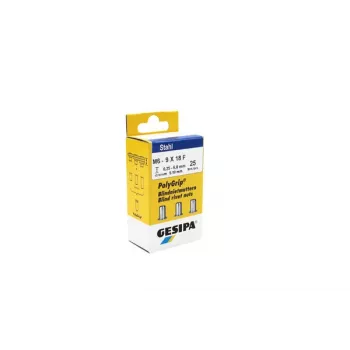 Gesipa 1464839 Piuliță oarbă M6 x 18 mm oțel, 25 bucăți