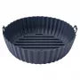 Căptușeală din silicon pentru friteuză cu aer cald Fackelmann 22,5 cm gri 45103