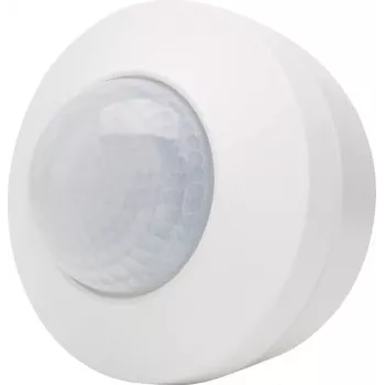 HEINRICH KOPP 827807006 Surface-Mounted 360° Presence Detector, White, IP20