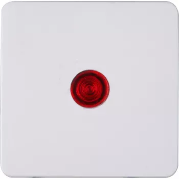 Capac basculant plat HEINRICH KOPP HK02 cu lentilă, roșu 331114005