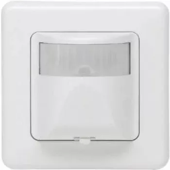 HEINRICH KOPP 808413011 Infrared Motion Sensor, Wired, Wall Mount, White, 180° PIR, 12m Range, IP44