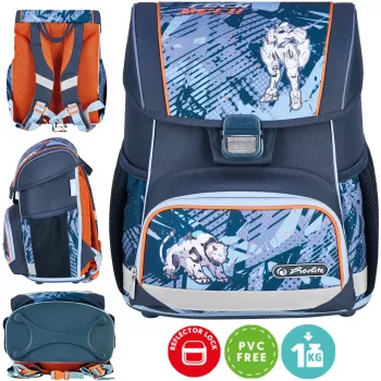Rucsac școlar Herlitz Loop 6-9 ani cu Cyber Soccer Footballer